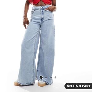 ASOS Wide leg Jeans sz 30 (32 long)